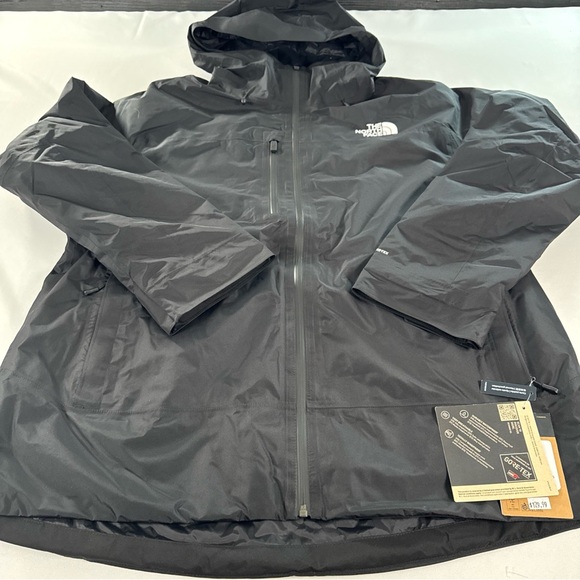 NWT The North Face Dawnstrike GTX JKT Mens XXL GoreTex Jacket TNF Black - Picture 4 of 13